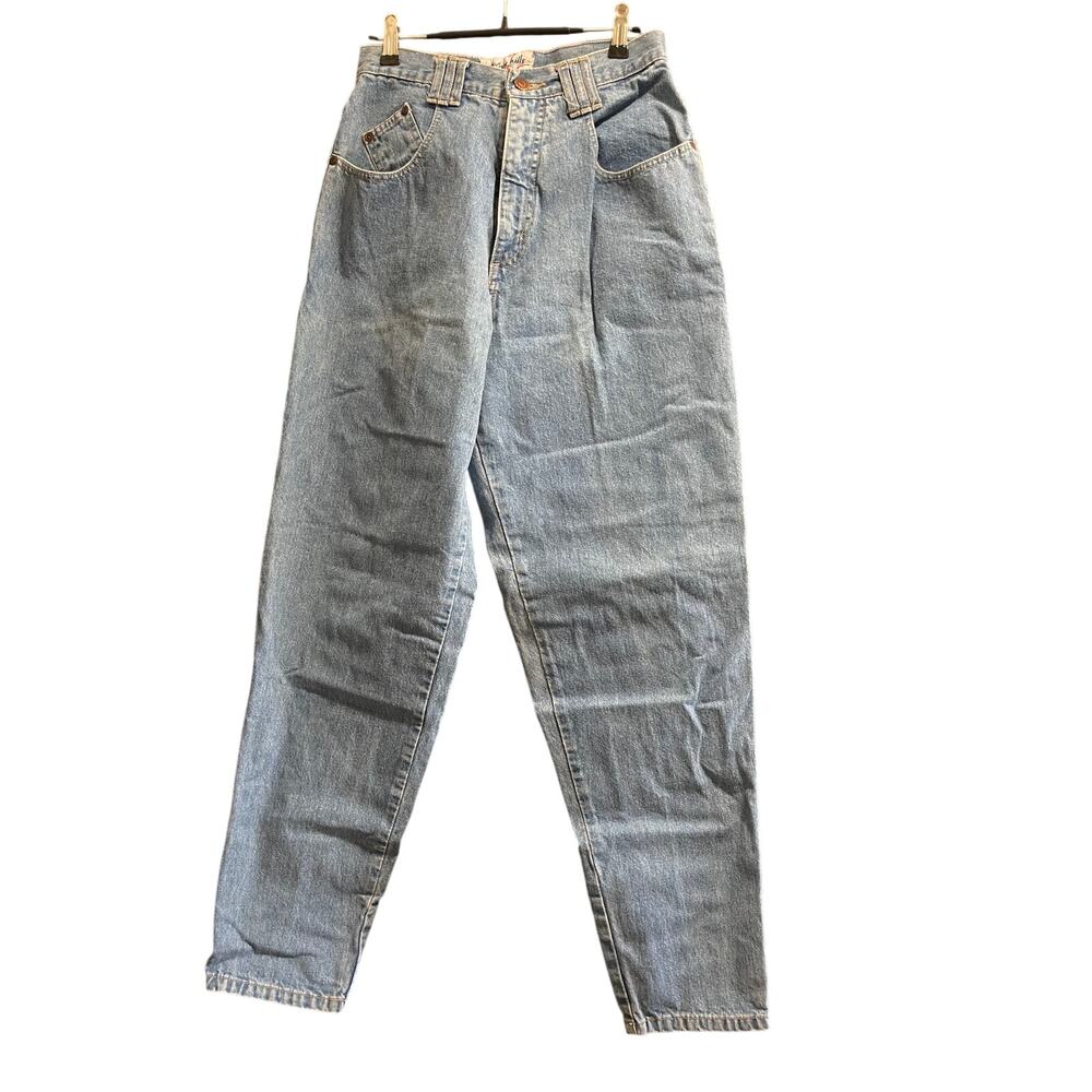 Vintage Beverly Hills Denim Company Mom Jeans - Broken Zipper - Small